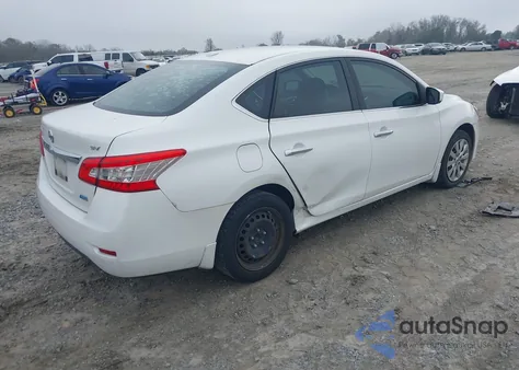 2013 Nissan Sentra Sv z USA, uszkodzony, nr VIN 3N1AB7AP5DL624200